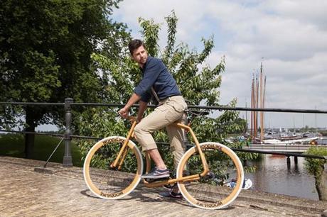 Viks WOODaLIKE I :: bicicleta de madera falsa