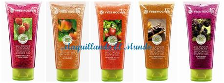Geles Exfoliantes con semillas 100% naturales de Yves Rocher para una piel sana en verano