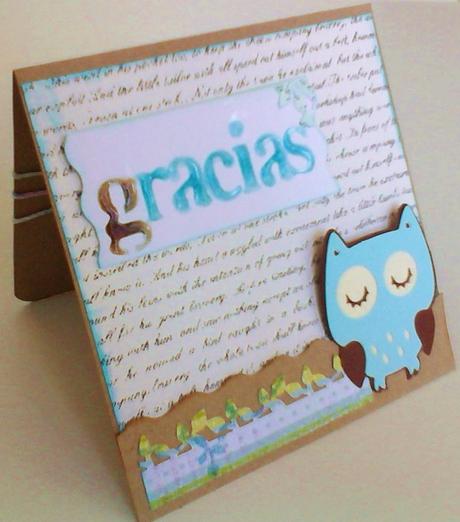 ❀ Una tarjeta de agradecimiento