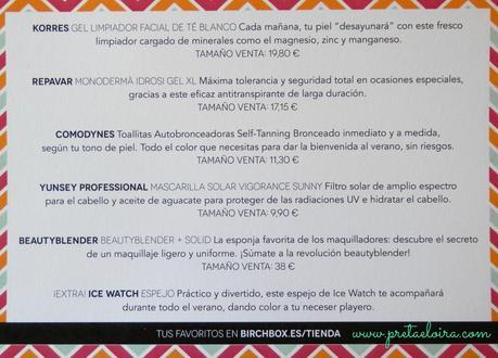 Birchbox de Junio con Beauty Blender!!! Birchbox de Junio con Beauty Blender!!!