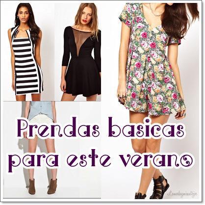 TENDENCIAS BÁSICAS Y PRENDAS PARA ESTE VERANO 2014 portada