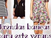 Tendencias básicas prendas para este verano 2014