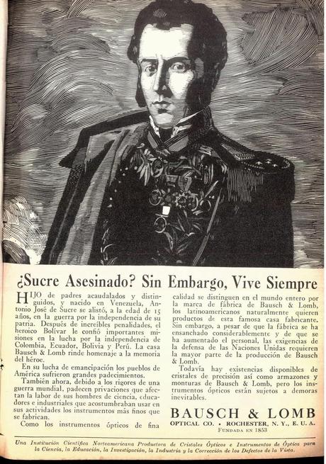 REVISTA SELECCIONES DEL READER'S DIGEST: BAUSCH & LOMB.