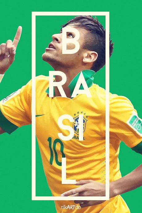 FIFA World Cup 2014 :: pósters de Ricardo Mondragon