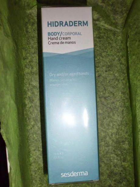 LPFBOX de Junio, 2014 Hidraderm, de Sesderma. Crema de manos