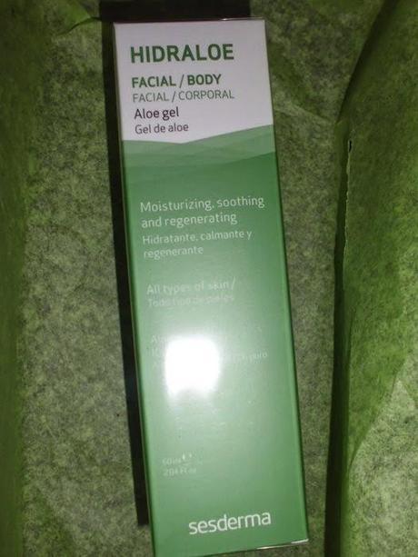 LPFBOX de Junio, 2014 Hidraloe, Gel de Aloe