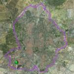 Plano del Anillo Verde Ciclista