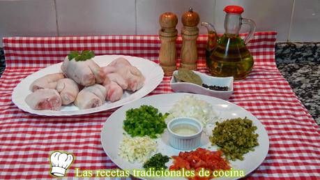 Manitas de cerdo en vinagreta