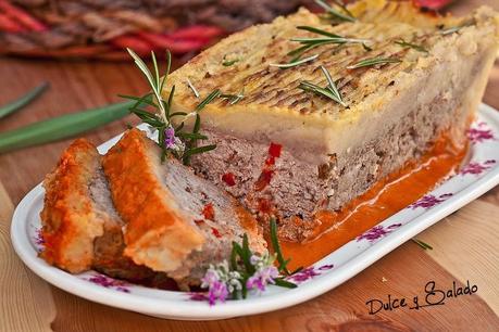 PASTEL DE CARNE Y PURE DE PATATAS