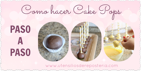 Como hacer Cake Pops Paso a Paso