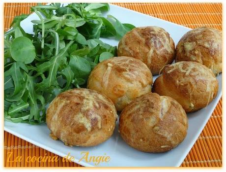 GOUGÈRES CON JAMÓN