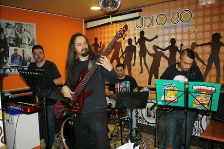 Actuación de Busters Band en la Escuela Municipal de Música de Almadén