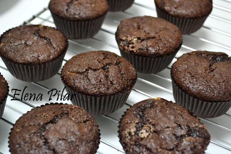 Cupcakes de Kit Kat cookies & cream