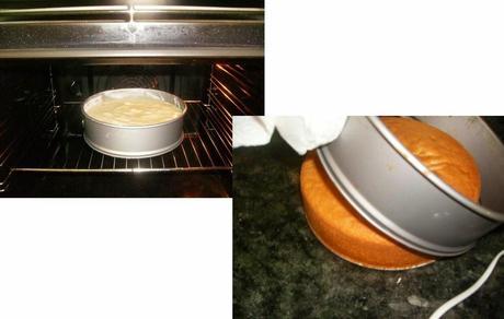 TARTA RELLENA DE CREMA, TRUFA Y NATA CON COBERTURA DE YEMA TARTA RELLENA DE CREMA, TRUFA Y NATA CON COBERTURA DE YEMA