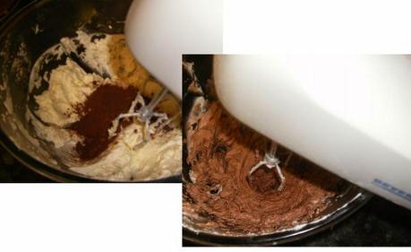 TARTA RELLENA DE CREMA, TRUFA Y NATA CON COBERTURA DE YEMA TARTA RELLENA DE CREMA, TRUFA Y NATA CON COBERTURA DE YEMA