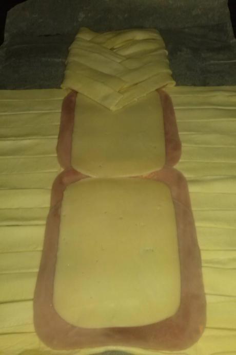 TRENZA DE JAMÓN YORK Y QUESO