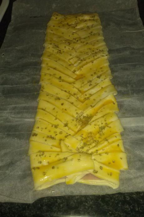 TRENZA DE JAMÓN YORK Y QUESO