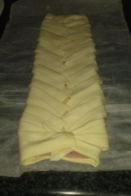 TRENZA DE JAMÓN YORK Y QUESO