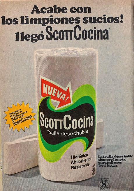 REVISTA SELECCIONES DEL READER'S DIGEST: TOALLAS DESECHABLES SCOTTCOCINA.