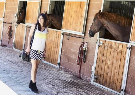 street style barbara crespo fashion blogger outfit blog de moda horses zara 