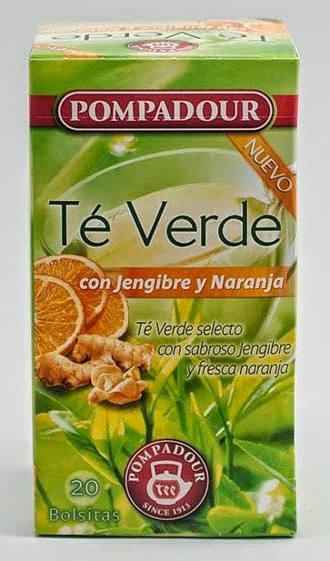 BIZCOCHO DE TE VERDE CON JENGIBRE Y NARANJA