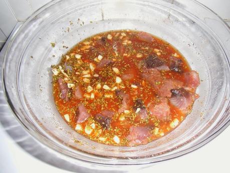 Atún en adobo