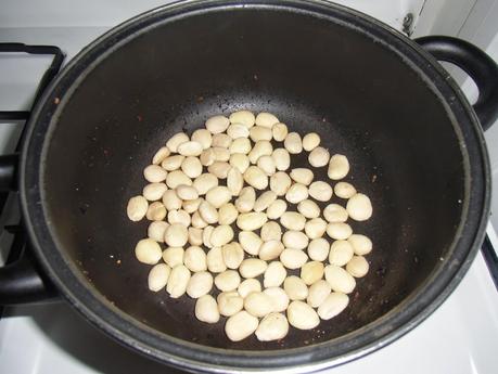 Carne en salsa de almendras