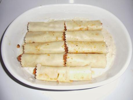 Canelones de carne