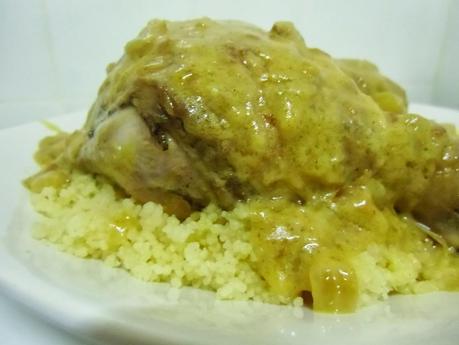 Pollo al curry con cous-cous