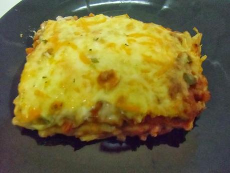 Lasaña al horno