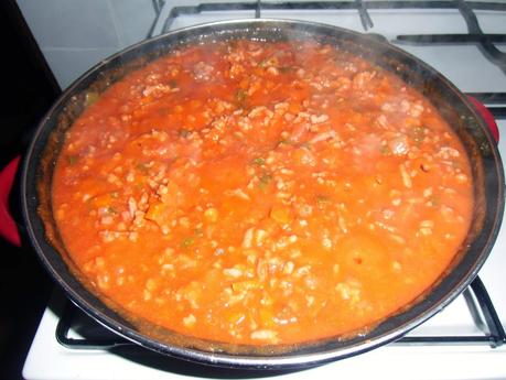 Lasaña al horno