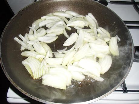 Tallarines con gambas