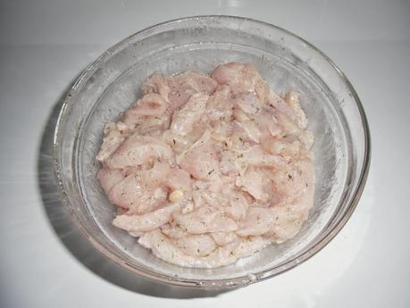 Lágrimas de pollo con miel y mostaza