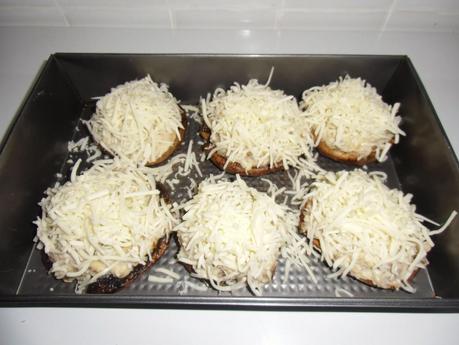 Champiñones rellenos