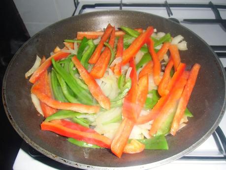 Fajitas de pollo mexicanas