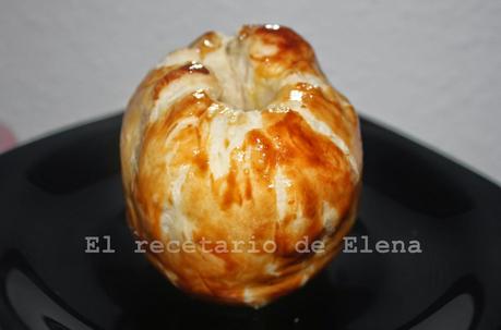 Manzana en hojaldre