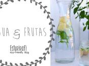 Receta agua frutas