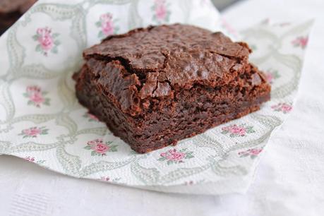 Receta de Brownie con sabor a café 