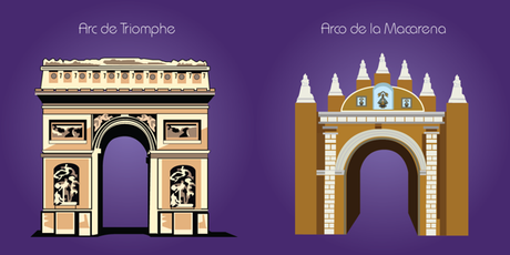 Las similitudes, contradicciones y estereotipos entre París y Sevilla.
