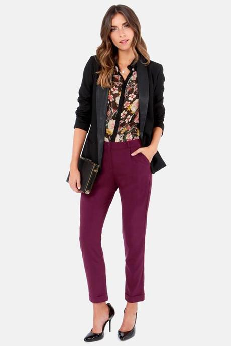 #Divitips - ¿Cómo combino mis pantalones borgoña?