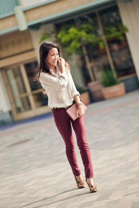 #Divitips - ¿Cómo combino mis pantalones borgoña?