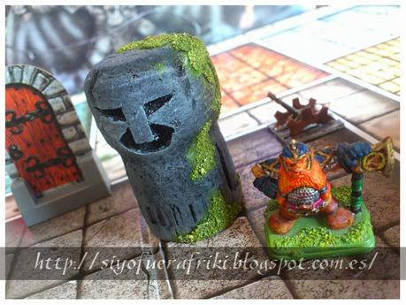 Si yo fuera friki...: Escenografía fácil: Estatua, guardián de piedra