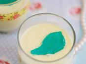 Mousse piña chupito gelatina curaçao blue