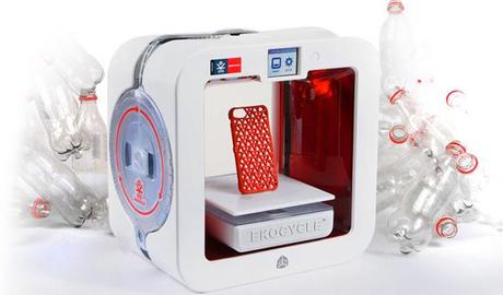 Nueva impresora 3D que imprime con material reciclado