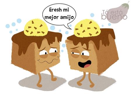 Bizcocho de naranja borracho