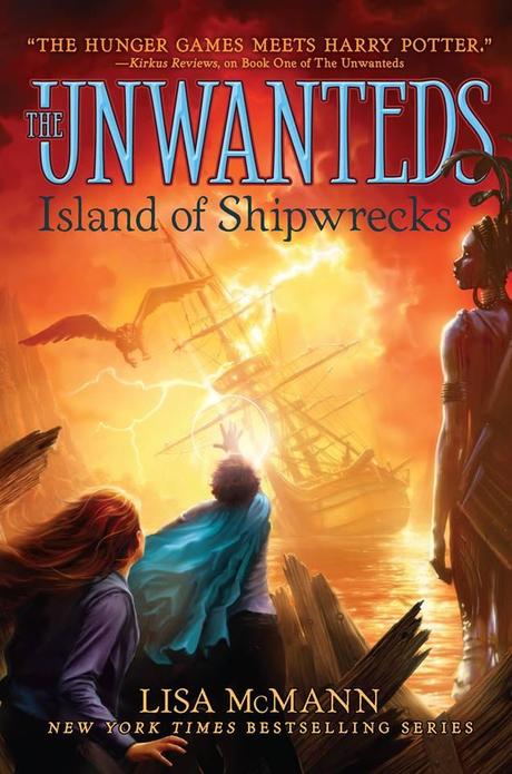 Portada Revelada: Island of Shipwrecks (Unwanteds #5) de Lisa McMann