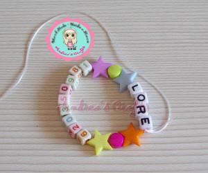 Pulsera busca acrilica niña