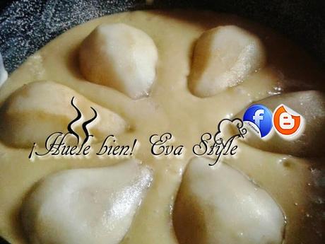 Pastel de peras con Streusel