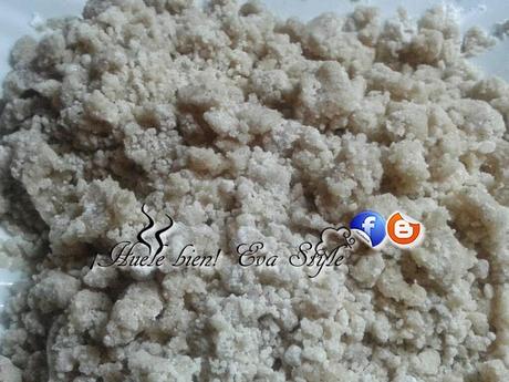 Pastel de peras con Streusel