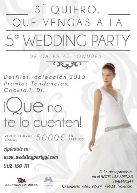 wedding party galerias londres organizacion de bodas 